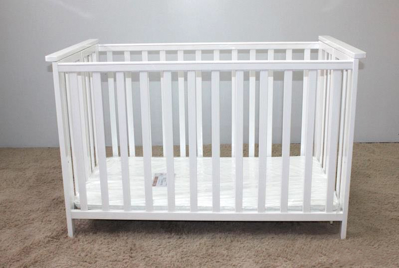 baby cot bed white